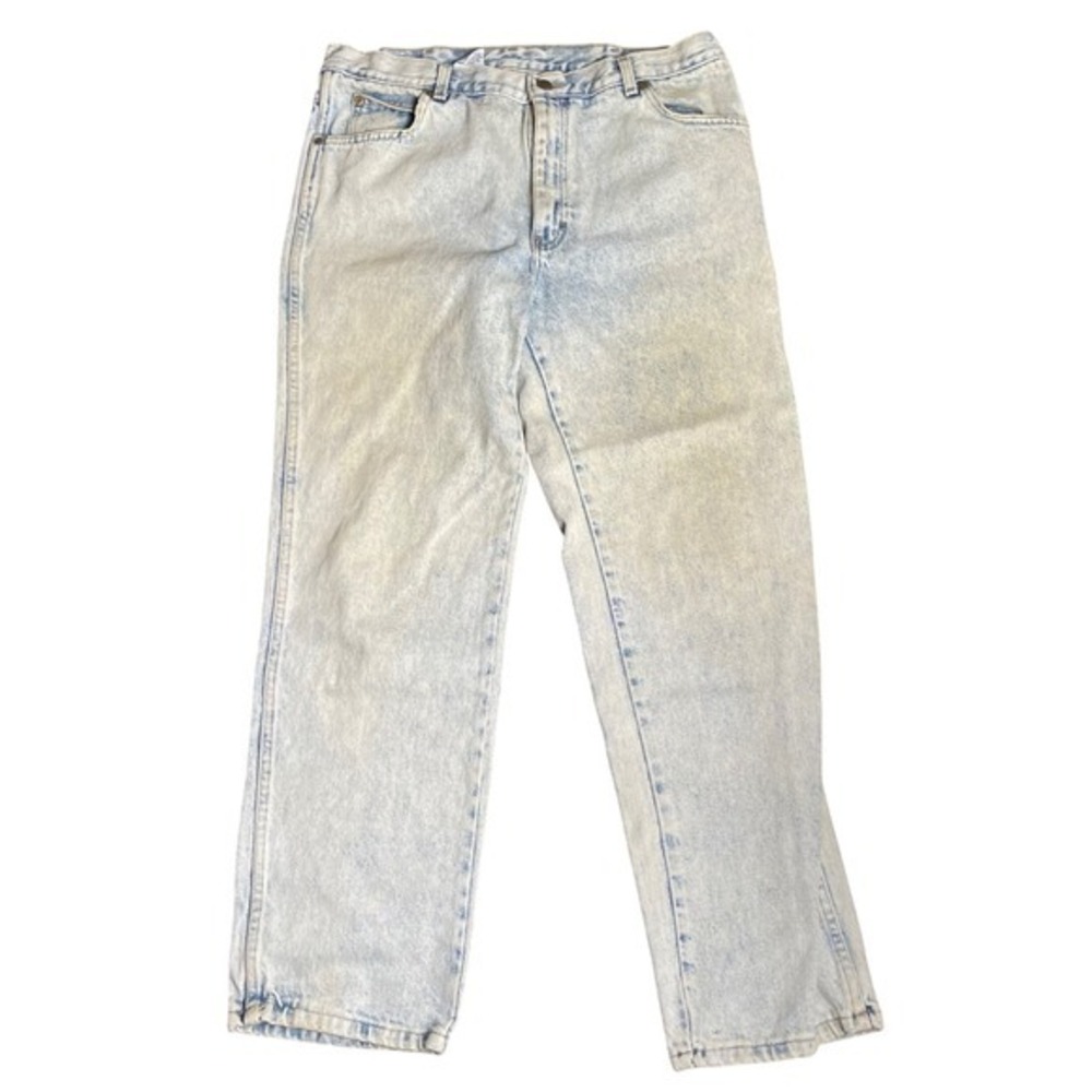 Calvin Klein Jeans Vintage‎ Acid Wash Denim Straight Leg Mens Size 36